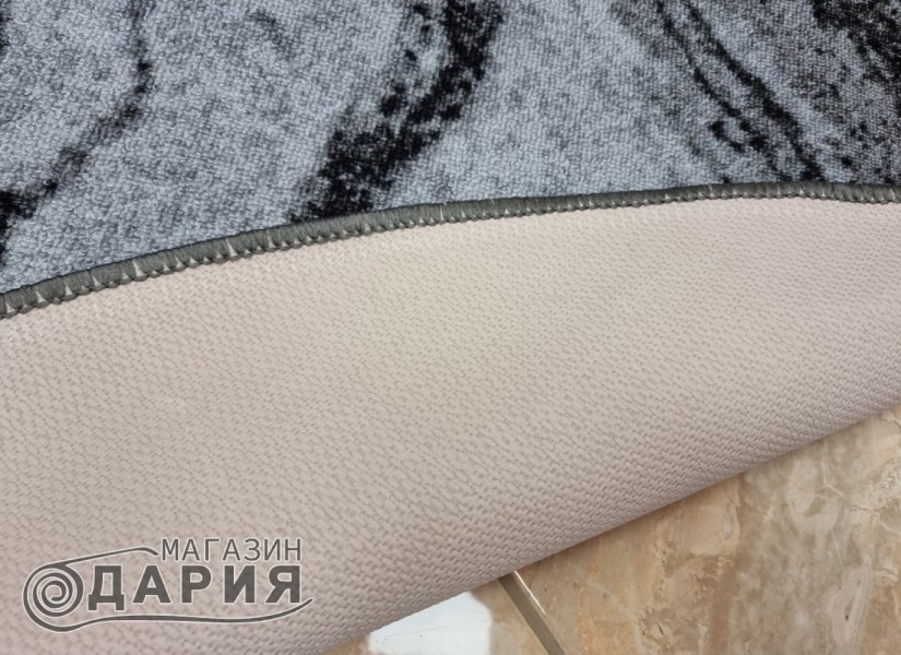 Мокетен килим ERIKA 8033 grey елипса